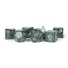 Dice<16mm Resin Poly Dice Set: Astro Mica MET 747 - Miniature Marvels: Airplane Models & Painted Dice