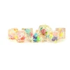 Dice<16mm Resin Poly Dice Set: Critical Loops MET 753 - Miniature Marvels: Airplane Models & Painted Dice