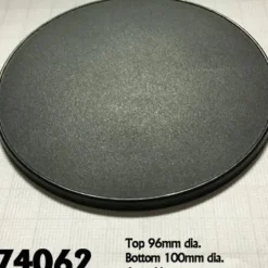 Shop All*100mm Round Gaming Base (4) RPR 74062 - Miniature Marvels: Airplane Models & Painted Dice