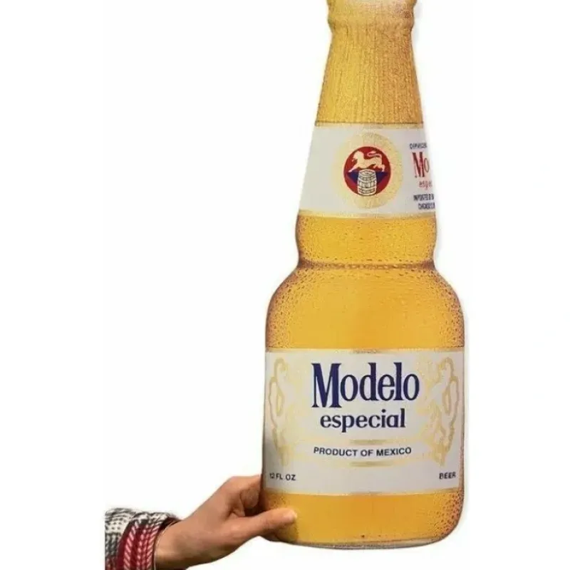 Egpull<Modelo Especial Metal Tin Beer Bottle Bar Pub Sign 21 X 8 Garage Mancave Room - Miniature Marvels: Airplane Models & Painted Dice