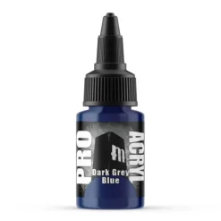 Paint<Monument Hobbies Pro Acryl Standard Dark Grey Blue 22ml - Miniature Marvels: Airplane Models & Painted Dice