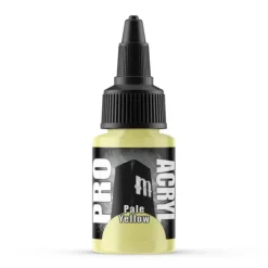Paint<Monument Hobbies Pro Acryl Standard Pale Yellow 22ml - Miniature Marvels: Airplane Models & Painted Dice