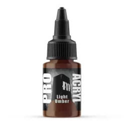 Paint<Monument Hobbies Pro Acryl Standard Light Umber 22ml - Miniature Marvels: Airplane Models & Painted Dice