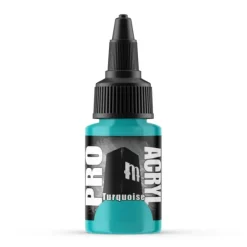Paint<Monument Hobbies Pro Acryl Standard Turquoise 22ml - Miniature Marvels: Airplane Models & Painted Dice