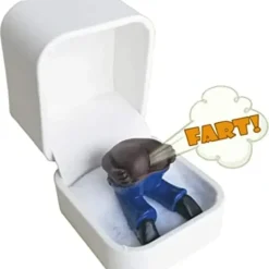 Egpull<Moon Ring Farts When Opened! Dark Skin - GaG Prank Joke Farting Butt Sound Toy - Miniature Marvels: Airplane Models & Painted Dice