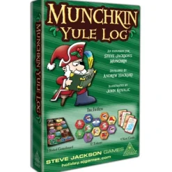 Board Game<Munchkin Yule Log SJG 5592 - Miniature Marvels: Airplane Models & Painted Dice