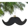 Egpull<MUSTACHE ORNAMENT - Christmas Tree Hanging Funny Decoration - Archie McPhee - Miniature Marvels: Airplane Models & Painted Dice
