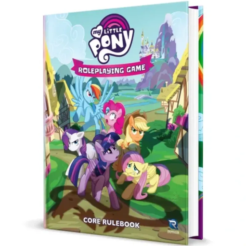 Role-playing Game<My Little Pony RPG: Core Rulebook RGS 09627 - Miniature Marvels: Airplane Models & Painted Dice