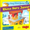Board Game<My Very First Games: Rhino Hero Junior HAB 306193 - Miniature Marvels: Airplane Models & Painted Dice