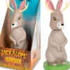 Egpull<MYTHICAL JACKALOPE Nooder Bobble Head Shaking Office Car Gift - Archie McPhee - Miniature Marvels: Airplane Models & Painted Dice