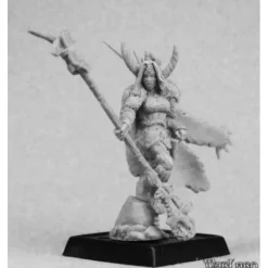 Miniature<Nadezhda the White, Ice Sorceress: Warlord RPR 14647 - Miniature Marvels: Airplane Models & Painted Dice