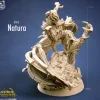 Miniature<Natura - Miniature Marvels: Airplane Models & Painted Dice