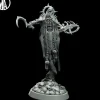Miniature<Necromancer Commanding - Miniature Marvels: Airplane Models & Painted Dice