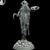 Miniature<Necromancer Preparing - Miniature Marvels: Airplane Models & Painted Dice