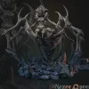 Miniature<Nezee, Queen of Spiders - Miniature Marvels: Airplane Models & Painted Dice