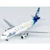 Airplane Model*NG 15018 1:400 Alaska Airlines Airbus A320-200 N854 "Fly with Pride" - Miniature Marvels: Airplane Models & Painted Dice