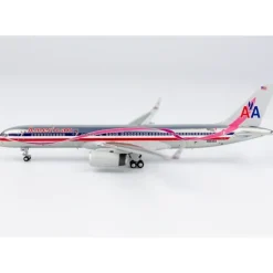 Airplane Model*NG 53190 1:400 American Airlines Boeing 757-20 N664AA "Pink Ribbon" - Miniature Marvels: Airplane Models & Painted Dice