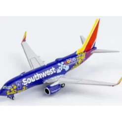 Airplane Model*NG 77031 1:400 Southwest Airlines Boeing 737-700 N7816B (Pixar "Coco") - Miniature Marvels: Airplane Models & Painted Dice