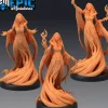 Miniature<Nightmare Ghosts - Miniature Marvels: Airplane Models & Painted Dice