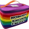 Egpull<"Nobody Knows I'm Gay" LGBT Lunch Box Bag Insulated Ice Chest Cooler Bag FUNNY! - Miniature Marvels: Airplane Models & Painted Dice