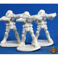 Miniature<Nova Corp - Guard (3): Chronoscope Bones RPR 80011 - Miniature Marvels: Airplane Models & Painted Dice