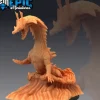 Miniature<Ocean Terror Emerging - Miniature Marvels: Airplane Models & Painted Dice