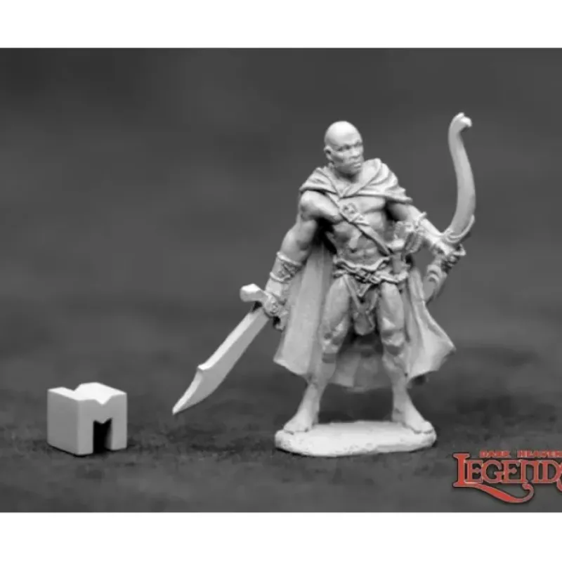 Miniature<Ogana, Savannah Ranger: Dark Heaven Legends RPR 03926 - Miniature Marvels: Airplane Models & Painted Dice