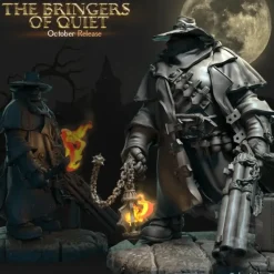 Miniature<Ogre Vampire Hunter - Miniature Marvels: Airplane Models & Painted Dice