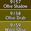 Paint<Olive Drabs: MSP Triads RPR 09753 - Miniature Marvels: Airplane Models & Painted Dice