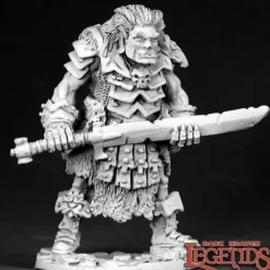 Miniature<Orankar, Ogre Boss: Dark Heaven Legends RPR 02537 - Miniature Marvels: Airplane Models & Painted Dice
