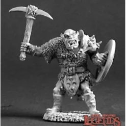 Miniature<Orc Warrior: Dark Heaven Legends RPR 03219 - Miniature Marvels: Airplane Models & Painted Dice