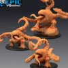 Miniature<Otyugh Set - Miniature Marvels: Airplane Models & Painted Dice