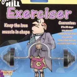 Egpull<Over The Hill WILLY PECKER EXERCISER Dumbbell - Keep Your Love Muscle in Shape! - Miniature Marvels: Airplane Models & Painted Dice