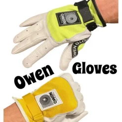 Egpull<Owen Handball Gloves - SIZE LARGE - Brand New (Non Padded Gloves) - Miniature Marvels: Airplane Models & Painted Dice