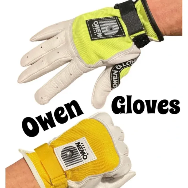 Egpull<Owen Handball Gloves - SIZE LARGE - Brand New (Non Padded Gloves) - Miniature Marvels: Airplane Models & Painted Dice