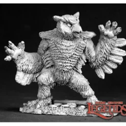 Miniature<Owl Bear: Dark Heaven Legends RPR 02526 - Miniature Marvels: Airplane Models & Painted Dice