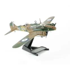 Airplane Model*Oxford 72AA001 Avro Anson Mk I RAF No.500 Sqn, N9732, RAF Detling, England, 1940 - Miniature Marvels: Airplane Models & Painted Dice