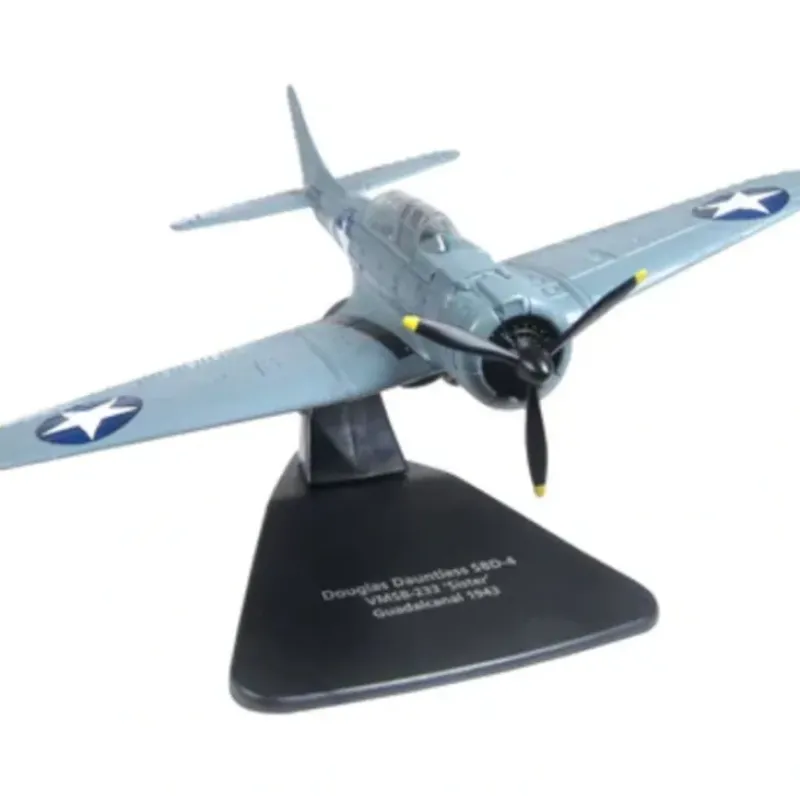 Airplane Model*Oxford AC110 1:72 Douglas SBD-4 Dauntless - "Sister," VMSB-233, U.S. Marines, Guadalcanal, 1943 - Miniature Marvels: Airplane Models & Painted Dice