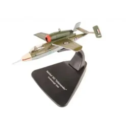 Airplane Model*Oxford AC076 1:72 Heinkel He 162 RAF 1946 - Miniature Marvels: Airplane Models & Painted Dice