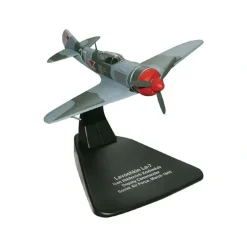 Airplane Model*Oxford AC034 Lavochkin La-7 Soviet Air Force, White 27, Ivan Kozhedub, USSR - Miniature Marvels: Airplane Models & Painted Dice