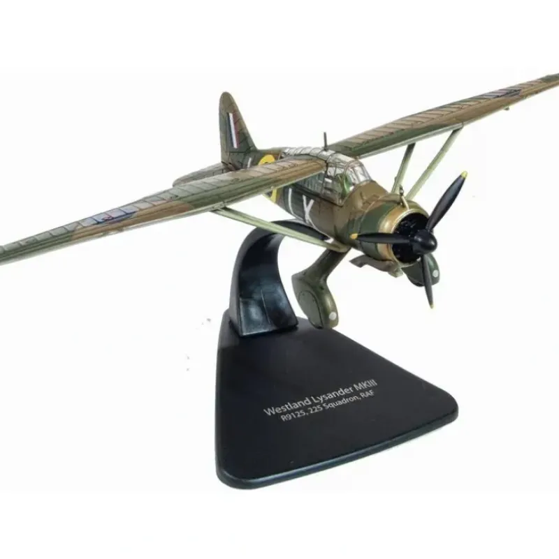 Airplane Model*Oxford AC101 Lysander Mk.III R9125 225 Sqdn - Miniature Marvels: Airplane Models & Painted Dice