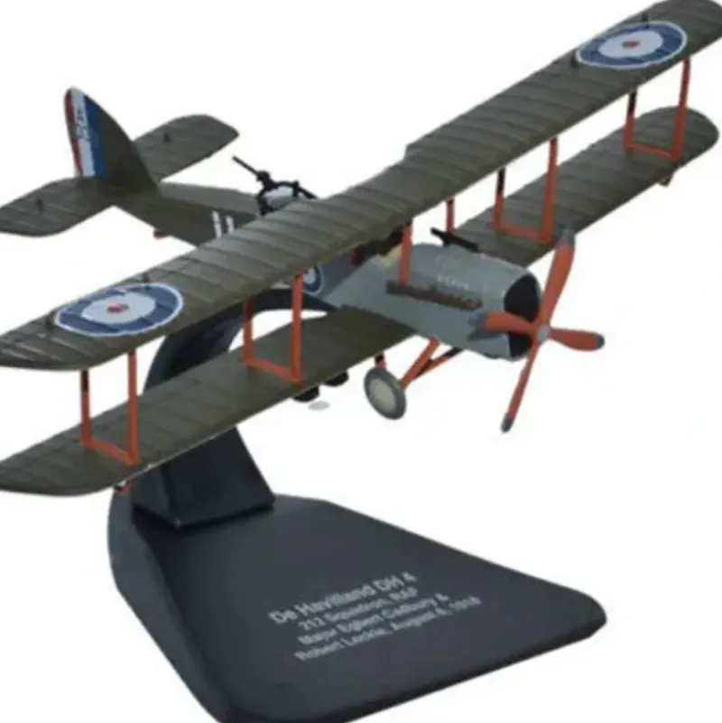 Airplane Model*Oxford AD002 Airco (de Havilland) DH.4 RNAS No.212 Sqn, 1917 - Miniature Marvels: Airplane Models & Painted Dice