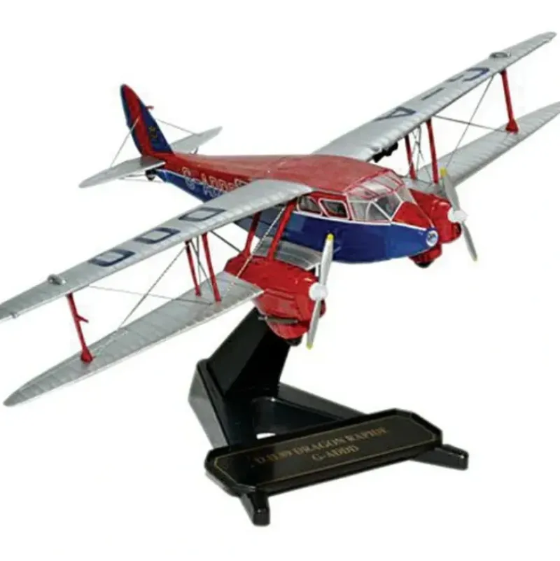 Airplane Model*Oxford 72DR002 1:72 de Havilland Dragon Rapide G-ADDD - Miniature Marvels: Airplane Models & Painted Dice