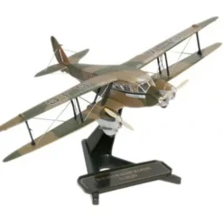 Airplane Model*Oxford 76DR003 Scottish Airways Ltd Dragon Rapide - Miniature Marvels: Airplane Models & Painted Dice