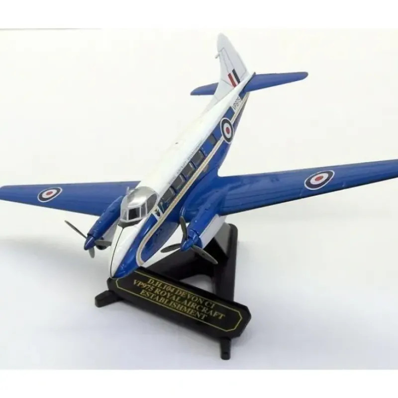 Airplane Model*Oxford 72DV003 de Havilland Devon C.Mk 2 - Miniature Marvels: Airplane Models & Painted Dice