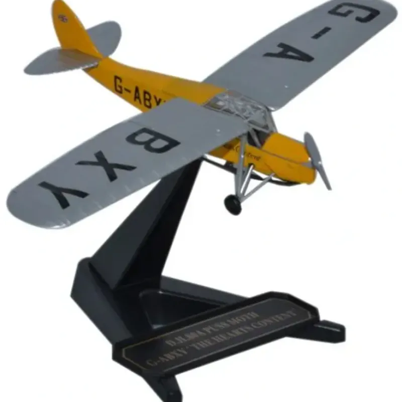 Airplane Model*Oxford 72PM005 de Havilland Puss Moth G-ABXY - Miniature Marvels: Airplane Models & Painted Dice