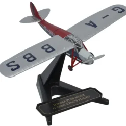 Airplane Model*Oxford 72PM003 de Havilland Puss Moth King's Flight, G-ABBS - Miniature Marvels: Airplane Models & Painted Dice