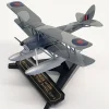 Airplane Model*Oxford 72TM009 de Havilland Tiger Moth Floatplane RNFAA - Miniature Marvels: Airplane Models & Painted Dice