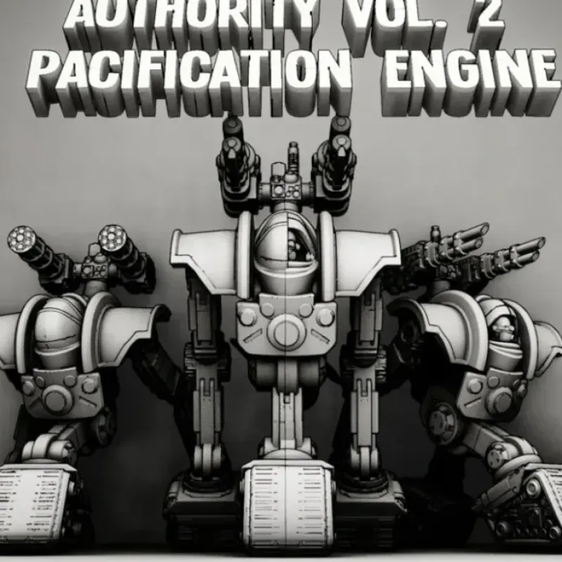 Miniature<Pacification Engine Set - Miniature Marvels: Airplane Models & Painted Dice