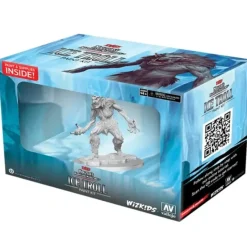Miniature<Paint Night Kit 8 - Ice Troll: D&D Nolzur's Marvelous Miniatures WZK 90466 - Miniature Marvels: Airplane Models & Painted Dice